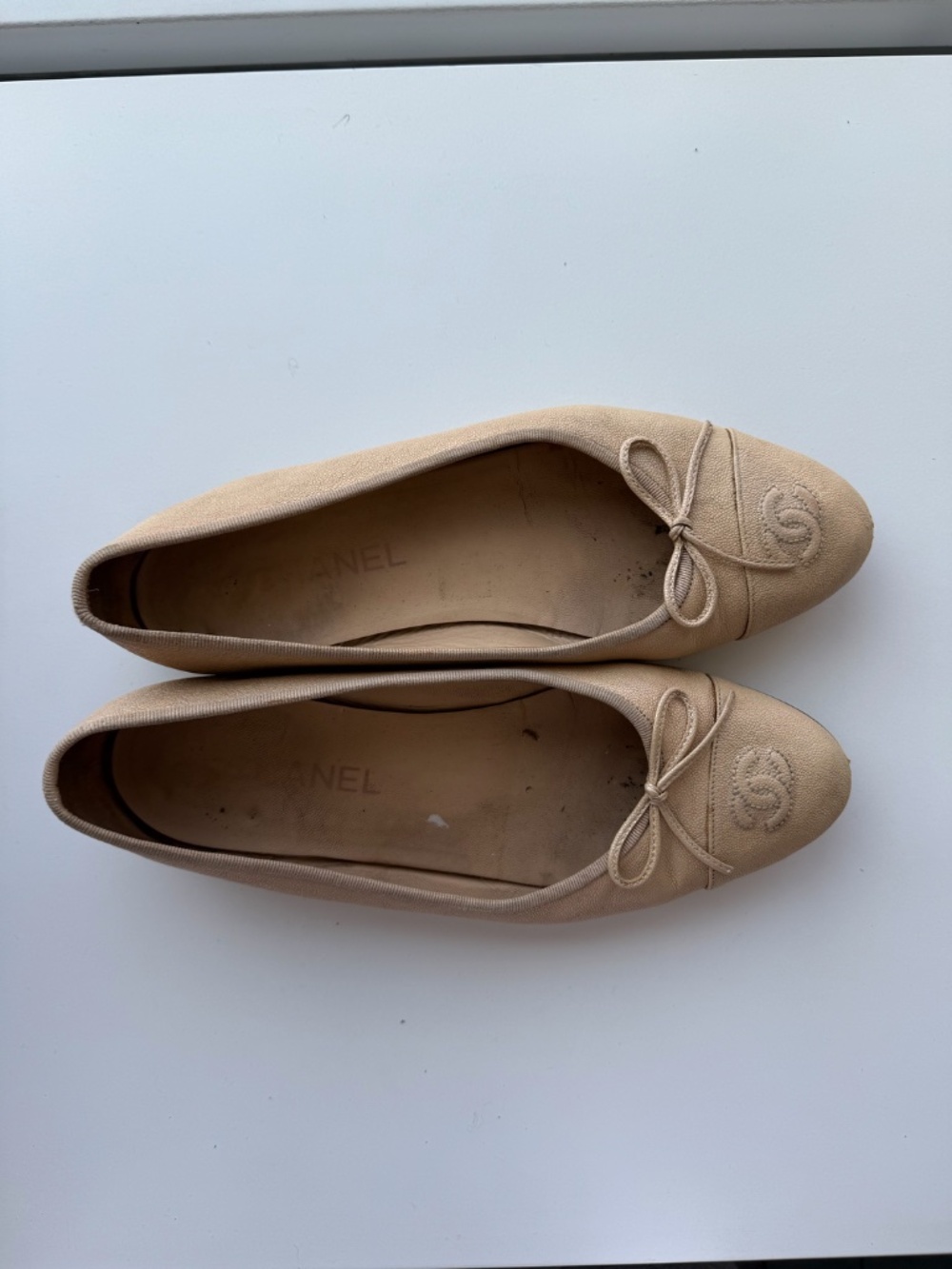 Chanel Beige Flats - Picture 2 of 8